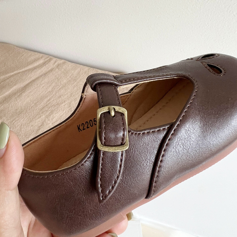 Lányoknak Koreai stílusú cipő mikroszálas felsőrésszel, Velcro-zár, belső műbőr, minden évszakban viselhető