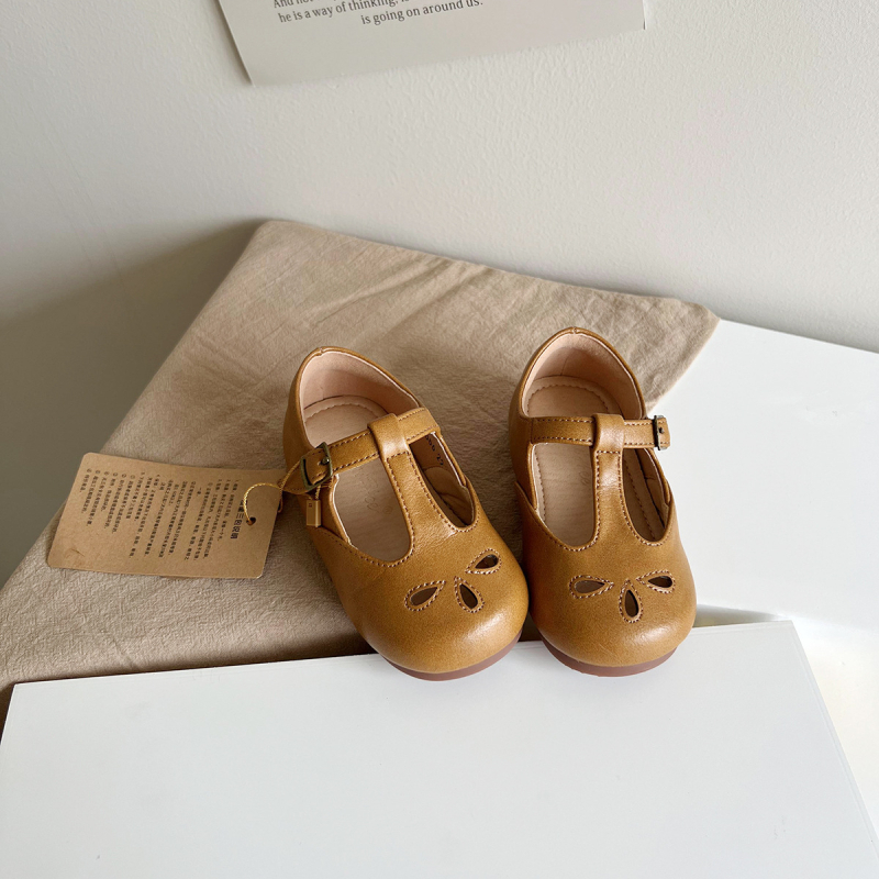 Lányoknak Koreai stílusú cipő mikroszálas felsőrésszel, Velcro-zár, belső műbőr, minden évszakban viselhető