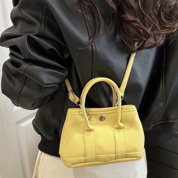 Τσάντα τύπου κουβά με μαγνητικό κούμπωμα, υλικό ultrafiber, επένδυση πολυεστέρα, εσωτερικός θήκη εγγράφων, street-trend στυλ