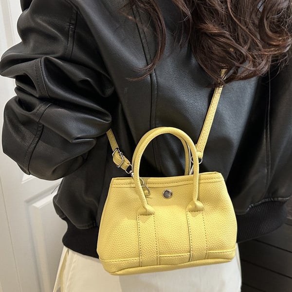 Τσάντα τύπου κουβά με μαγνητικό κούμπωμα, υλικό ultrafiber, επένδυση πολυεστέρα, εσωτερικός θήκη εγγράφων, street-trend στυλ