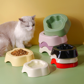 Κεραμικό μπολ φαγητού γάτας - Anmeixi, αντιολισθητικό, αργή τροφοδοσία, για γάτες, λανσαρίστηκε το 2024