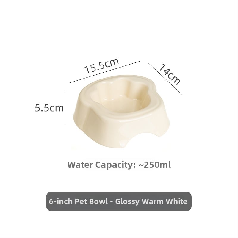Κεραμικό μπολ φαγητού γάτας - Anmeixi, αντιολισθητικό, αργή τροφοδοσία, για γάτες, λανσαρίστηκε το 2024