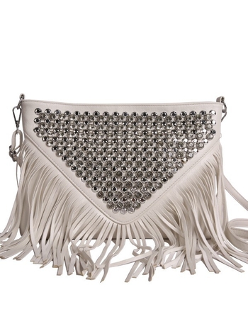 Crossbody torba u street fashion stilu, PU materijal, horizontalni četvrtasti oblik, otvaranje zatvaračem, unutarnja džep sa zatvaračem