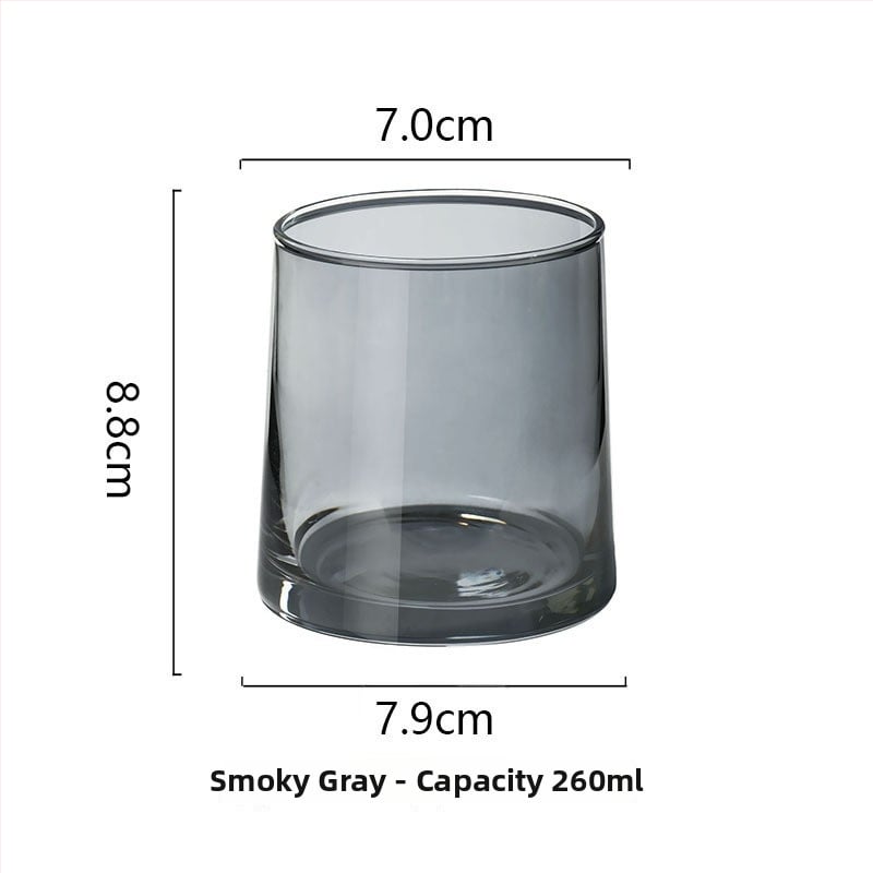 Hongjia Set din sticlă pentru apă, apă de gură și periuțe de dinți – formă neregulată, ecologic, structură dintr-un singur strat