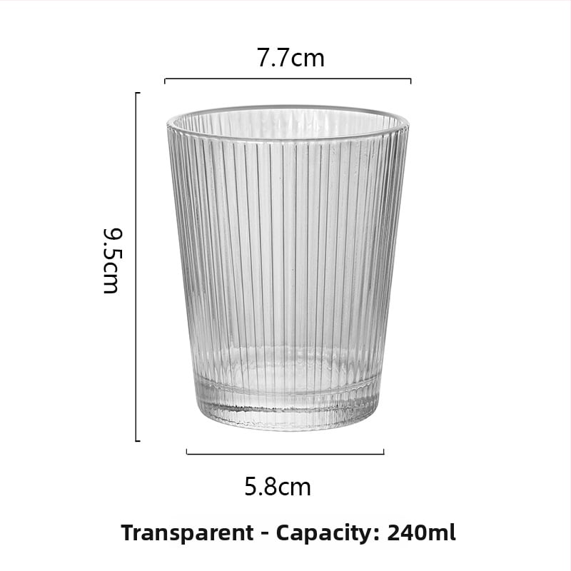 Hongjia Set din sticlă pentru apă, apă de gură și periuțe de dinți – formă neregulată, ecologic, structură dintr-un singur strat