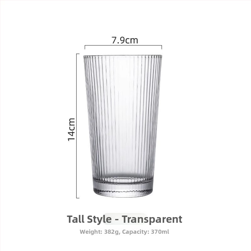 Hongjia Set din sticlă pentru apă, apă de gură și periuțe de dinți – formă neregulată, ecologic, structură dintr-un singur strat