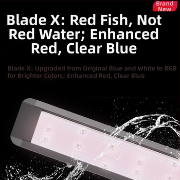 Φως ενυδρείου LED - Αδιάβροχο, Αλουμινένιο κράμα, Ισχύς 10.9W–47.5W, Μάρκα Jiyin