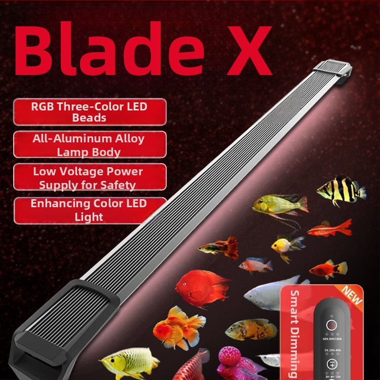 Φως ενυδρείου LED - Αδιάβροχο, Αλουμινένιο κράμα, Ισχύς 10.9W–47.5W, Μάρκα Jiyin