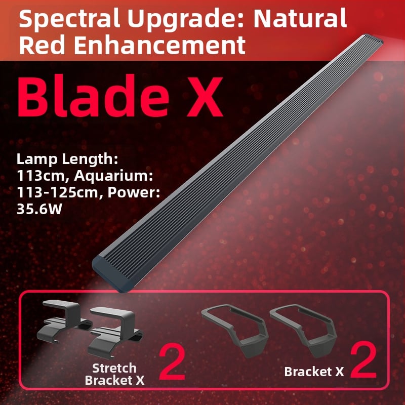 Φως ενυδρείου LED - Αδιάβροχο, Αλουμινένιο κράμα, Ισχύς 10.9W–47.5W, Μάρκα Jiyin