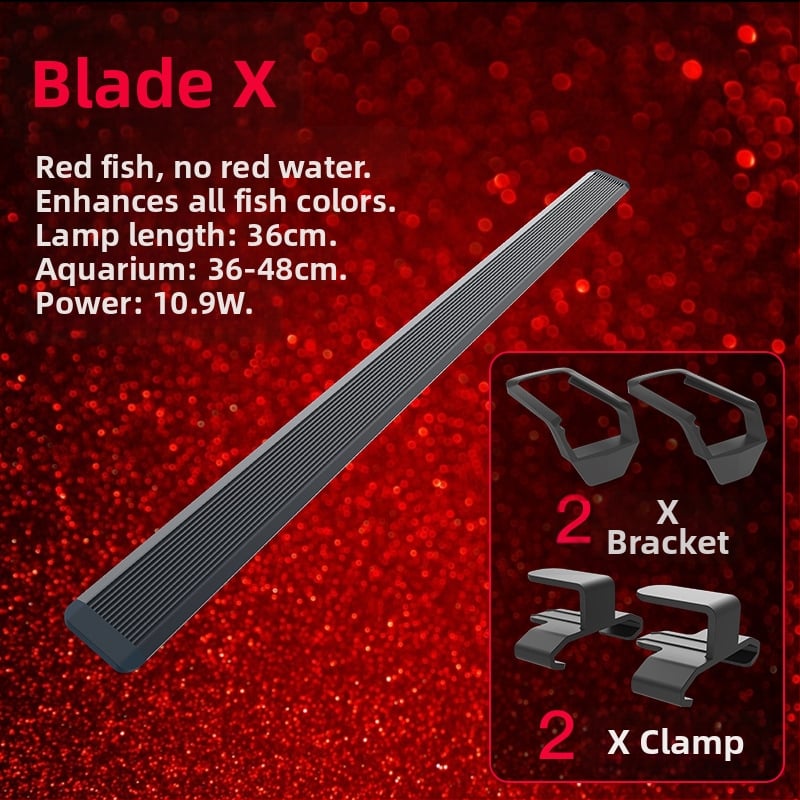 Φως ενυδρείου LED - Αδιάβροχο, Αλουμινένιο κράμα, Ισχύς 10.9W–47.5W, Μάρκα Jiyin