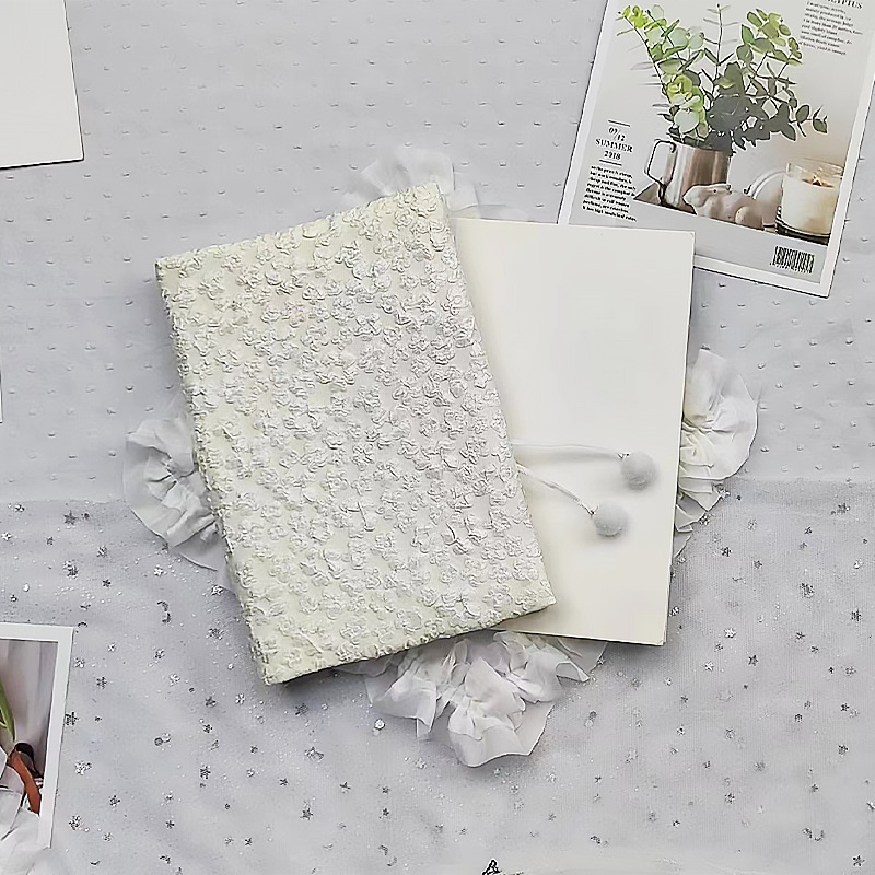 Qiu Ling kézzel készített notesz védőburkolat, négyszögletes alakú, állítható