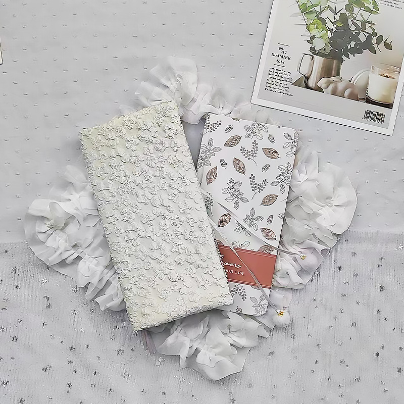 Qiu Ling kézzel készített notesz védőburkolat, négyszögletes alakú, állítható