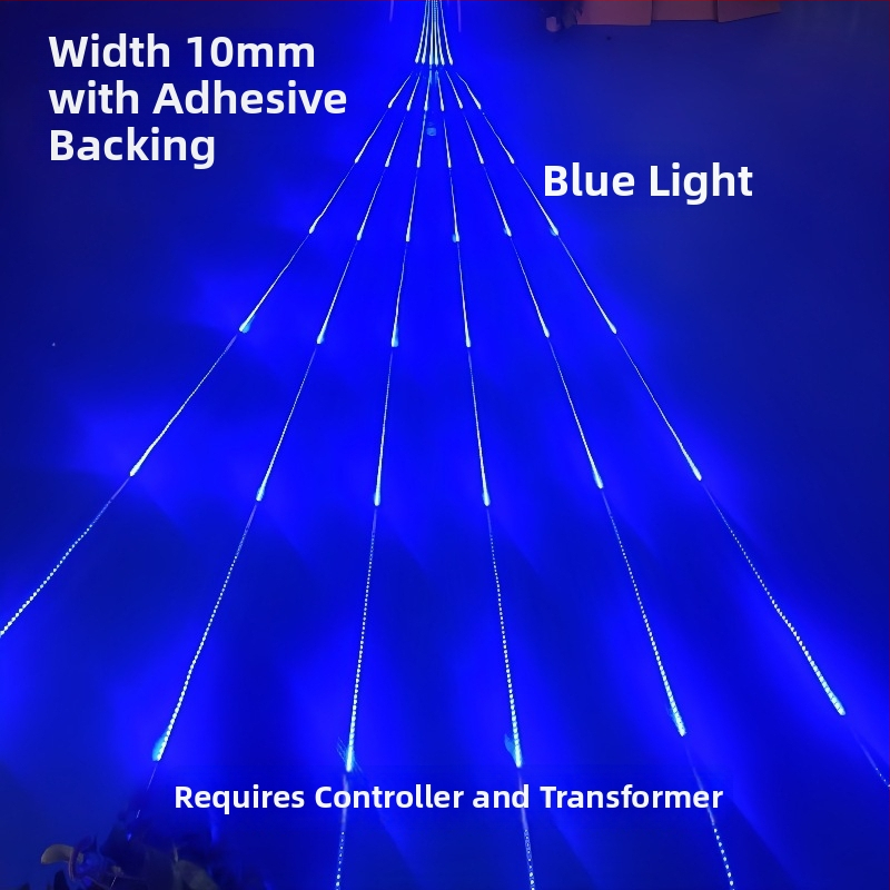 Szcenikus LED-szalag, marquee típusú, 24V, 120×3528 LED-ek, Sanan Optoelectronics, vízálló, fényerő-szabályozható