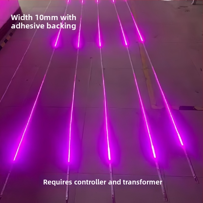 Szcenikus LED-szalag, marquee típusú, 24V, 120×3528 LED-ek, Sanan Optoelectronics, vízálló, fényerő-szabályozható