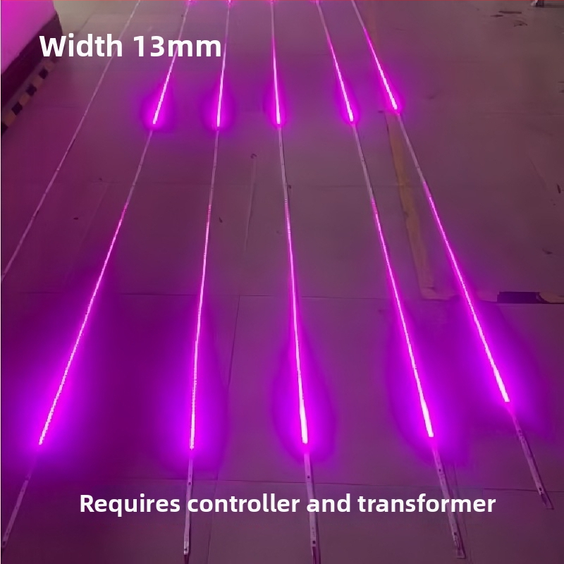 Szcenikus LED-szalag, marquee típusú, 24V, 120×3528 LED-ek, Sanan Optoelectronics, vízálló, fényerő-szabályozható