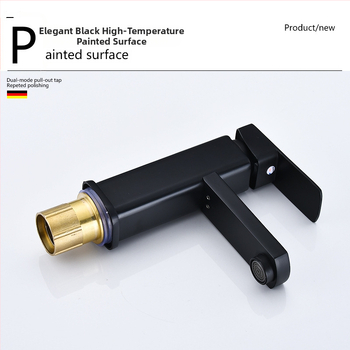 Robinet pentru chiuvetă din oțel inoxidabil — model patrul, robinet amestecător cu disc ceramic, montaj tip șezut/în picioare, mecanism de ridicare