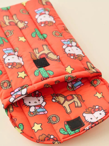 Husă pentru laptop cu model pisică desen animat, impermeabilă și antișoc, căptușeală poliester