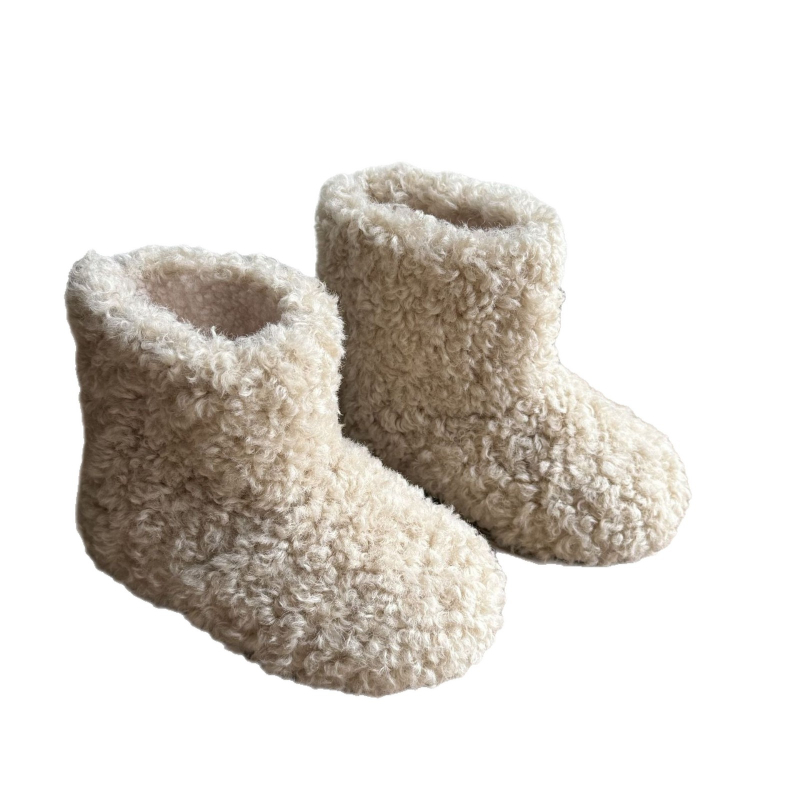 Ghete de gleznă pentru copii, partea superioară din bumbac, unisex, stil coreean, pentru vârste între 4-12 ani.