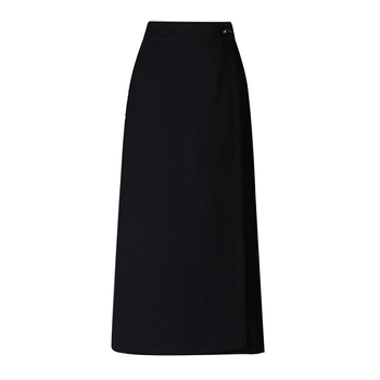 Fustă pentru femei hip, din poliester, design colaj, lungime midi, elasticitate micro