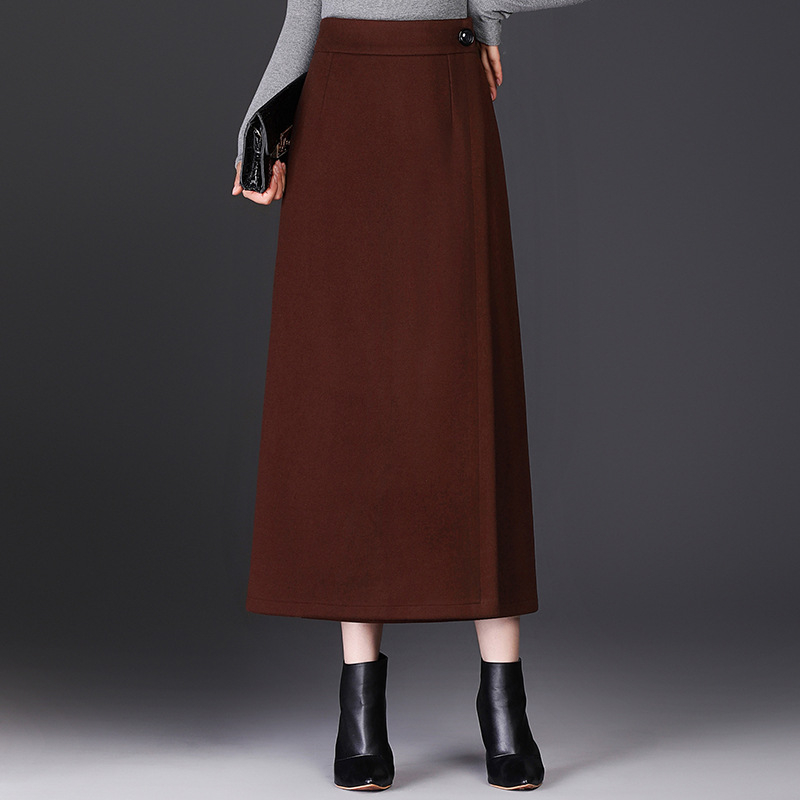 Fustă pentru femei hip, din poliester, design colaj, lungime midi, elasticitate micro