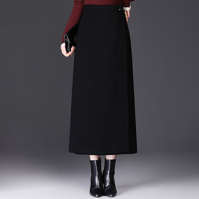 Fustă pentru femei hip, din poliester, design colaj, lungime midi, elasticitate micro