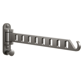 Soaring Horse μπαλκόνι κρεμάστρα ρούχων – κρυφή περιστρεφόμενη σχεδίαση, αλουμίνιο διαστημικού τύπου, μοντέρνο μινιμαλιστικό στυλ, κωδικός TJH