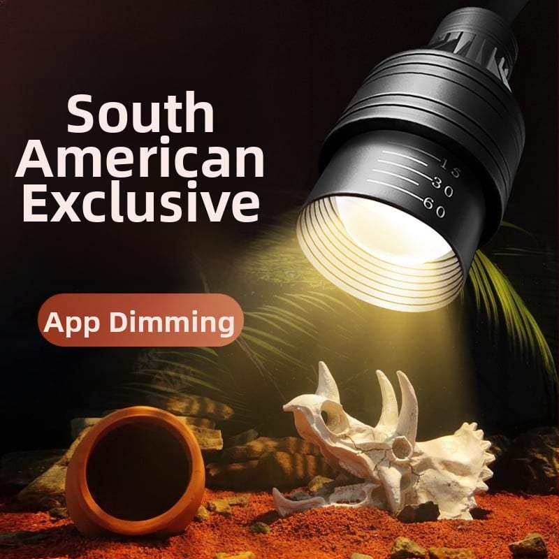 LED Κλιπ Φως για Ενυδρείο - Αλουμινίου Κράμα, 5W, Χρονοδιακόπτης, Ρυθμιζόμενο Εστιακό, Τριχρωμα Ρύθμιση