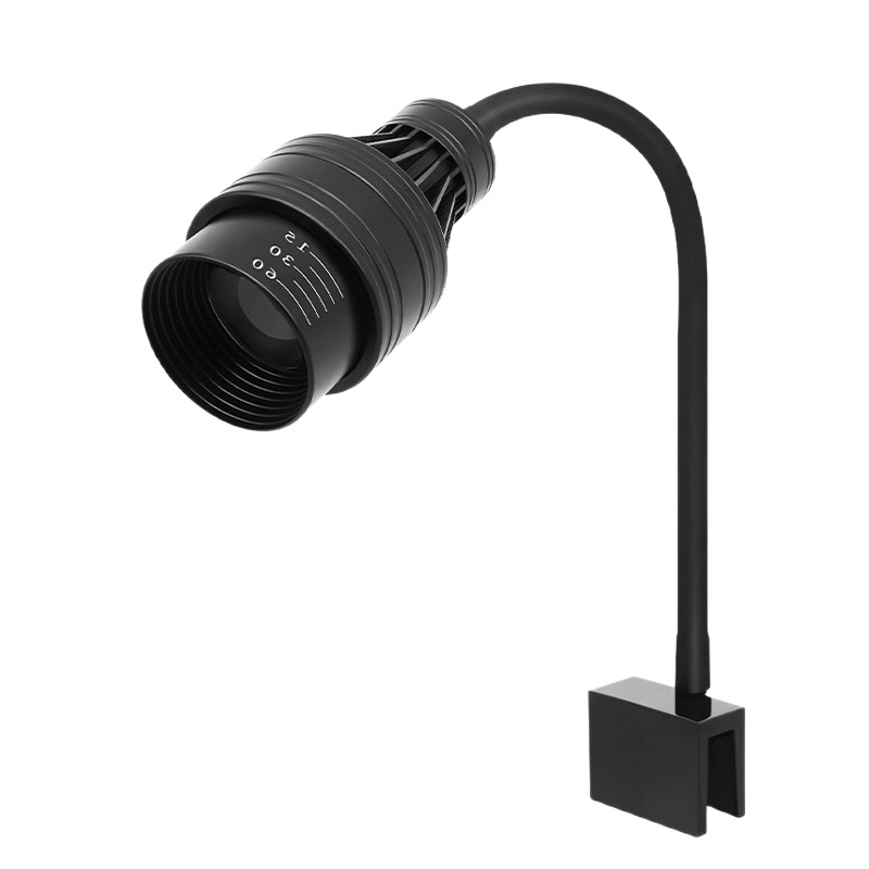 LED Κλιπ Φως για Ενυδρείο - Αλουμινίου Κράμα, 5W, Χρονοδιακόπτης, Ρυθμιζόμενο Εστιακό, Τριχρωμα Ρύθμιση