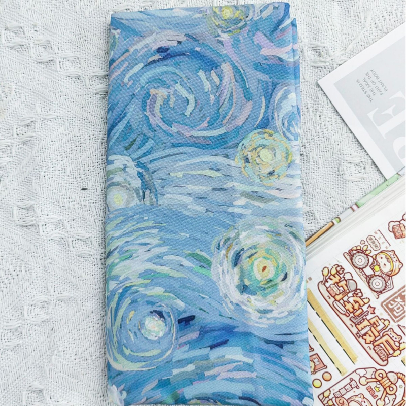 Kézzel készített vászon jegyzetfüzet-borító csipkés díszítéssel