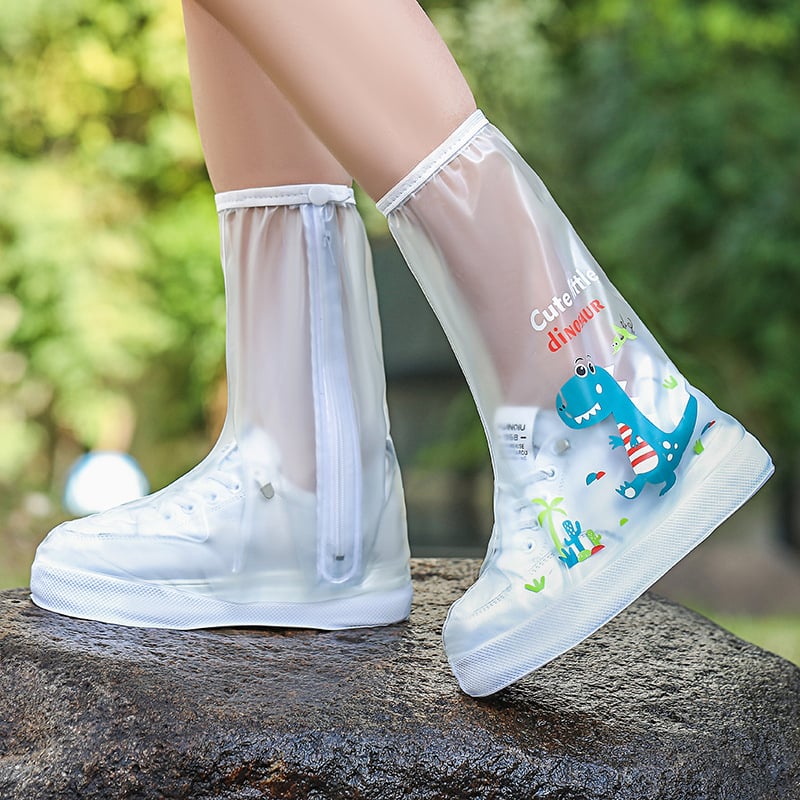 Παιδικές προστατευτικές καλύμψεις παπουτσιών για βροχή - αδιάβροχα, αντιολισθητικά, παχυνμένες και ανθεκτικές στη φθορά, φορητές (Δυνατότητα εξατομίκευσης, σύγχρονος μινιμαλιστικός σχεδιασμός, επαναχρησιμοποιούμενες)