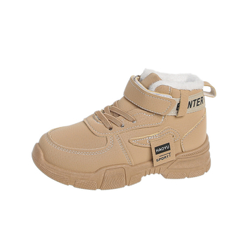 Dječje martinske čizme, zimske s flis unutrašnjosti, unisex, PU gornji dio, gumeni potplat, Velcro zatvarač