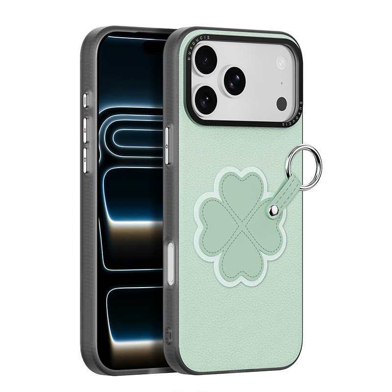 DUX DUCIS kućište za telefon - originalno kućište s potpunim pokrivanjem od PU za iPhone 17/17 Pro/17 Pro Max, zaštita od padova i otisaka prstiju