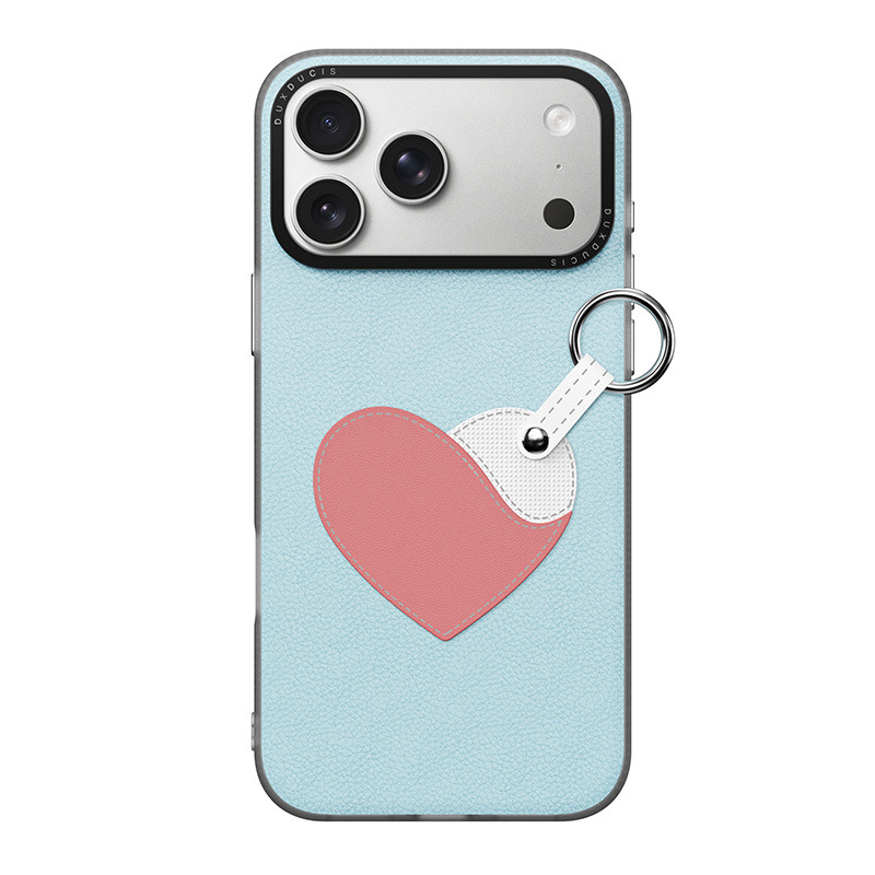 DUX DUCIS kućište za telefon - originalno kućište s potpunim pokrivanjem od PU za iPhone 17/17 Pro/17 Pro Max, zaštita od padova i otisaka prstiju