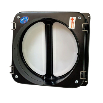 Βαλβίδα ελέγχου απόφραξης καπνού για σωλήνα εξάτμισης απορροφητήρα κουζίνας, χυτός σίδηρος, CE πιστοποίηση, Powerful Factory