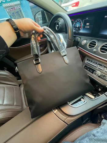 Torba za prijenosno računalo Junhui Leather Goods, stil: poslovno putovanje, materijal: najlon, pogodno za 21-inčne prijenosnike