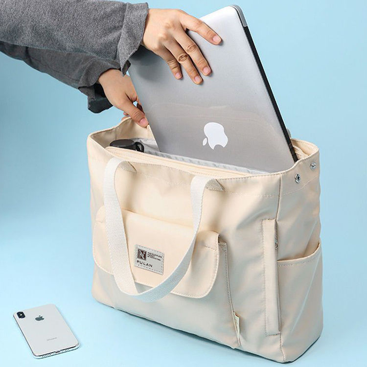 Crossbody torba za prijenosno računalo - PU materijal, podstava Oxford, proljetno izdanje 2025