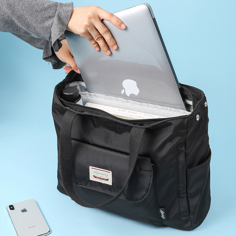 Crossbody torba za prijenosno računalo - PU materijal, podstava Oxford, proljetno izdanje 2025