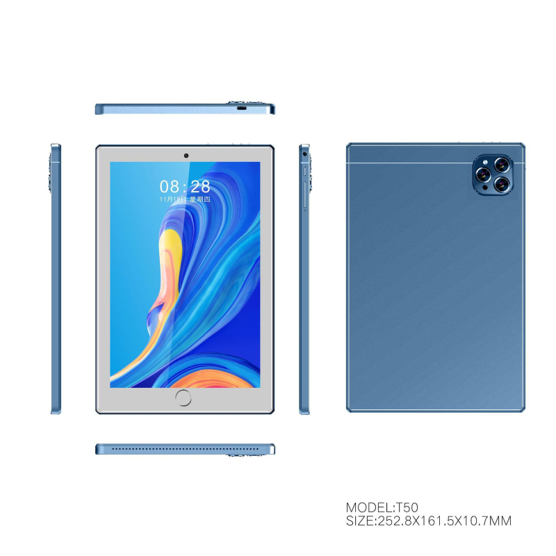 Diák táblagép SSK T85, Android, MTK négymagos processzor, 64GB flash tárhely, Dual SIM és telefonos funkció, Dual kamerák