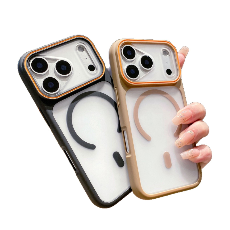 Kućište za iPhone 11–17 Pro/Max — matični akril, magnetsko pričvršćivanje, otpornost na pad, otisci prstiju