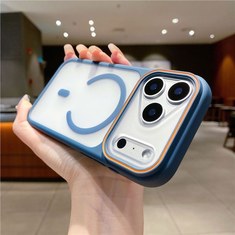 Kućište za iPhone 11–17 Pro/Max — matični akril, magnetsko pričvršćivanje, otpornost na pad, otisci prstiju