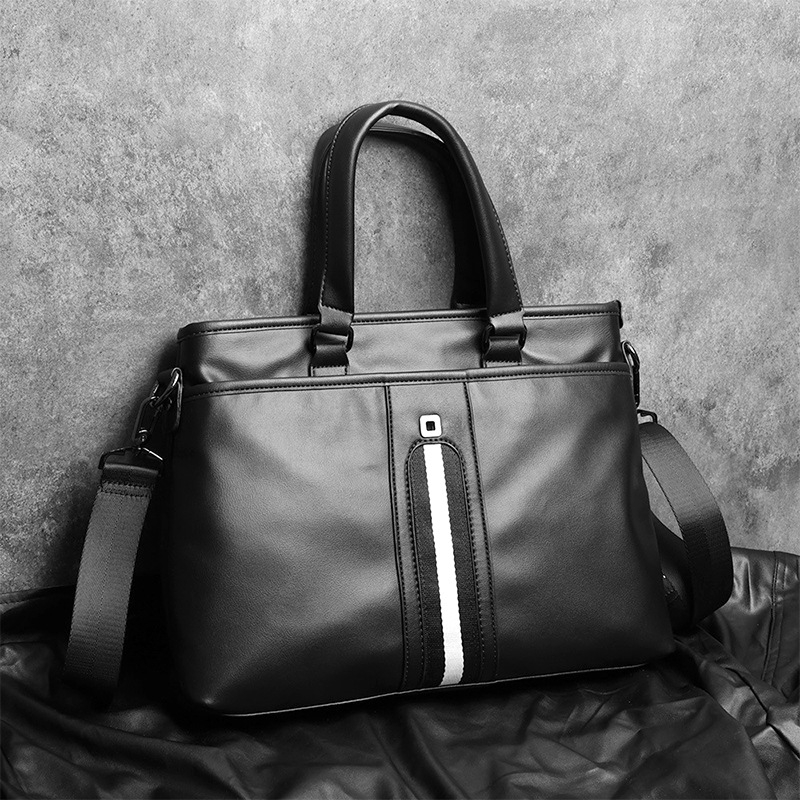 Poslovna torba za putovanje, PU koža, jednofarbni uzorak, model K4026, preko ramena i crossbody, ETONWEAG