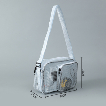 Bridging Bridge cez ramennú tašku pre iPad – vodotesná, zapínanie na zips, vnútorný vrecko na telefón a ID, s jednou ramennou pútkou, obchodný štýl