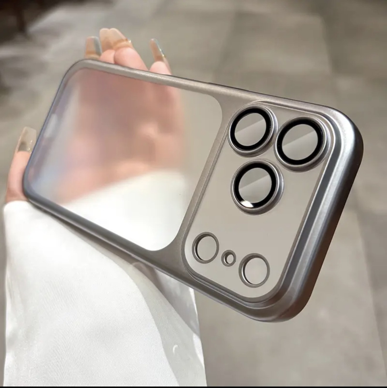 Maska za iPhone 17 Pro Max – PC tvrdi kućište s mat završnom obradom, ultra-tanka, otporna na pad, zaštita objektiva kamere