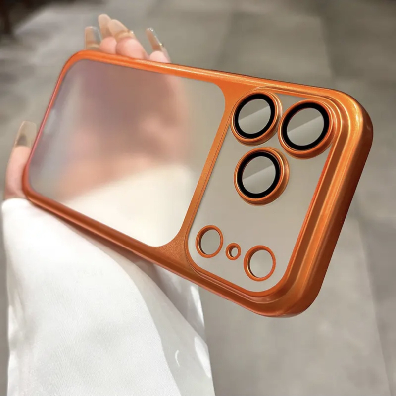 Maska za iPhone 17 Pro Max – PC tvrdi kućište s mat završnom obradom, ultra-tanka, otporna na pad, zaštita objektiva kamere