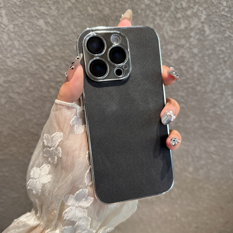 Kućište za iPhone – potpuno prekrivanje, reljefna umjetna koža, otpornost na pad, disipacija topline; kompatibilno s iPhone 17 Pro Max, 16 Pro, 17 Pro
