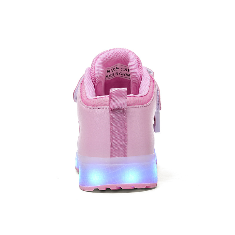 Mia Mia svijetleće dječje tenisice s prozračnim mrežastim gornjim dijelom, Velcro zatvarač, EVA đon, uzorak s pismima, unisex