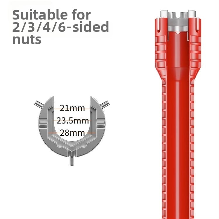 Πολυλειτουργικό κλειδί για νιπτήρα – όλα σε ένα εργαλείο αποσυναρμολόγησης και εγκατάστασης βρύσεων και σωλήνων, στυλ Light Luxury, μοντέλο 8478945312312313