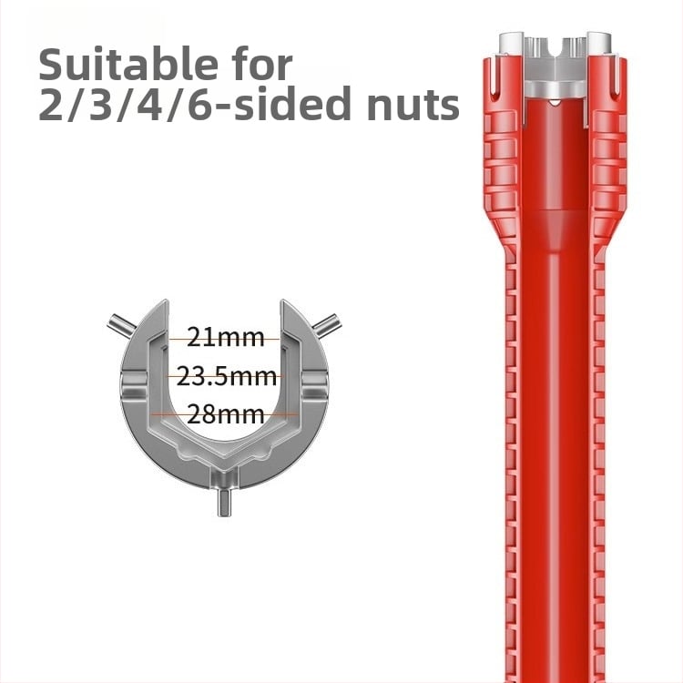 Πολυλειτουργικό κλειδί για νιπτήρα – όλα σε ένα εργαλείο αποσυναρμολόγησης και εγκατάστασης βρύσεων και σωλήνων, στυλ Light Luxury, μοντέλο 8478945312312313