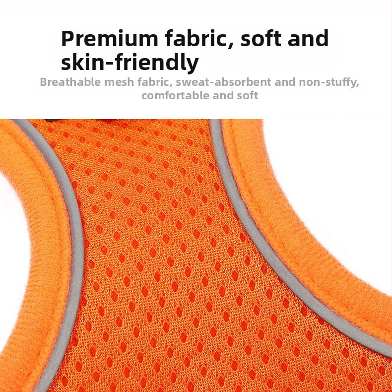 Hrudný postroj pre psa, nastaviteľný, povrazový štýl, polyester (Materiál: Polyester; Kategória: hrudný postroj; Rozšíriteľný: Áno)