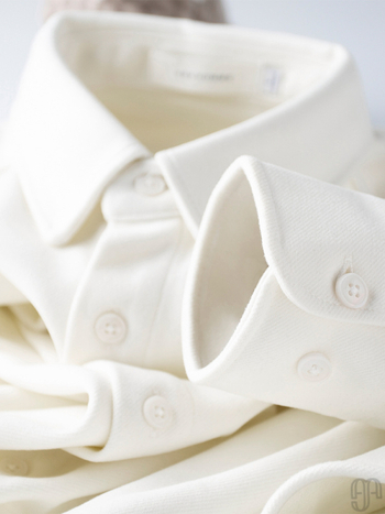 Férfi slim-fit hosszú ujjú poliészter ing, négyszögletes gallér, téli viselet